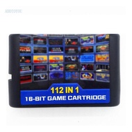 【3C】 112 in 1 Video Game Cartridge 16-bit Game Cartridge for MegaDrive Console