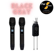 SOUNDVISION ไมค์ลอยคู่ DW-2Go คลื่นใหม่ กสทช. ย่าน UHF เสียงดี มี 5 สี พกพาสะดวก พร้อมเอฟเฟกต์ร้อง-พ