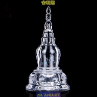 舍利塔 菩提塔亚克力透明佛塔  Acrylic Transparent Buddhism Tower 舍利塔 buddha tower 亚克力舍利塔 Stupa Pagoda 泰国佛牌