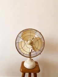 vintage japanese showa fan working condition 日本 古道具 昭和 三菱 電風扇