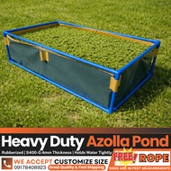 4x12x3ft S400 Azolla Pond 0.4mm Thickness Durable Trapond Azolla Bed