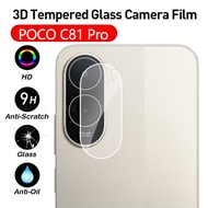 For PocoPhone C81 Pro 5G 3D Camera Lens Tempered Glass Full Cover Protective Film For Xiaomi Poco C8