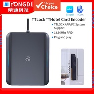 TTHotel Card Encoder for USB Hotel Lock System 13.56Mhz IC M1 Card Reader Writer TTLock APP Pengekod