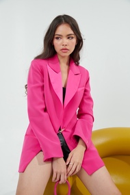 CURVF Roxanne Blazer เบลเซอร์ผ้าสะท้อนน้ำ พร้อมส่ง