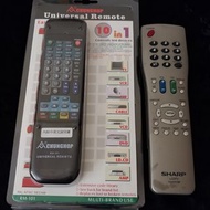 *請閱描述*全新萬用遙控 CHUNGHOP RM-101 Universal Remote / Sharp TV Remote Control GA494WJSB 原裝電視遙控器