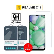 Genuine Gor Realme C11 tempered glass, 9H hardness, anti-scratch - Realme C11 screen protector