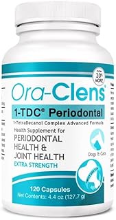 Ora-Clens 1-TDC Periodontal - Support Healthy Teeth and Gums in Dogs and Cats - Safe and Non-invasiv