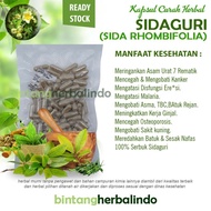 Kapsul Curah Herbal SIDAGURI Syaraf Asam Urat Bisul Jerawat Gigi