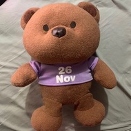 包順豐 365 Days Bear of Color NOV26 11月26日 生日熊毛公仔