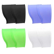 2Pcs Cleat Cover Soccer Shoe Lace Bands Silicone Shoelaces Covers M68D