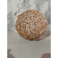 LOKAL TAKRAW BALL TAKRAW RATTAN SOCCER BALL Solid Rattan Takraw Ball Cheap Local Good Cheap Rattan T