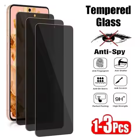 1-3Pcs Privacy Tempered Glass Screen Protector Anti-Spy for OPPO A12 A31 A91 F11 A9X A57 Reno 3 3A A