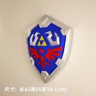 Zeldas HYLian Shield โมเดลกระดาษตกแต่งผนังการตกแต่งบ้าน3D กระดาษปริศนาทำมือของเล่นเด็กเสริมการเรียนร