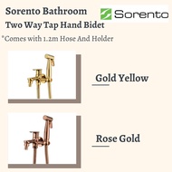 Sorento SRT104-GY | SRT105-FRG Two Way Tap Hand Bidet + 1.2m Flexible Hose