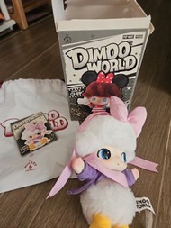 POPMART Dimoo World × 迪士尼系列「黛絲的禮物」搪膠毛絨掛件