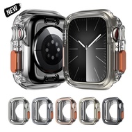 New Ultra Watch Case TPU Full Package Protection Case Suitable for IWatch 9th Generation 8 7 40 41 44 45mm Soft Case