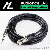 XLR Female to 6.35mm TS Mono - YongSheng by Neutrik