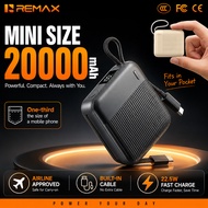 [CCC Certificate] REMAX 22.5W Powerbank Mini Fast Charging 10000mAh & 20000mAh Mini Powerbank with C