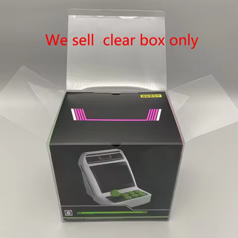 PET Transparent display box for Sega Astro City Mini arcade machine for SEGA MINI arcade machine sto