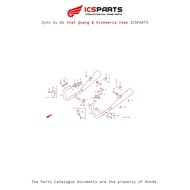 Exhaust Muffler (F-17-B) HONDA Cb250 Nighthawk Parts Catalogue