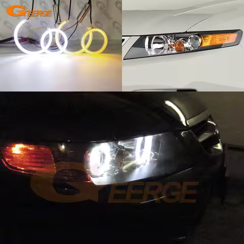 For Honda Accord Cl7 Cl8 Cl9 CM2 Acura TSX Cl Ultra Bright Switchback Day Light Turn Signal Smd Led 