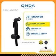 ONDA JET SHOWER BIDET CLOSET S 88 BM - BLACK SERIES