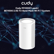 Cudy M11000(1-pack/2-pack) - BE11000 2.5G Tri-Band Mesh Wi-Fi 7 System