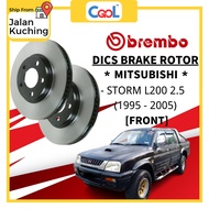 Brembo Rotor Mitsubishi Storm L200 2.5 (1995-2005) Front Disc Brake Rotor