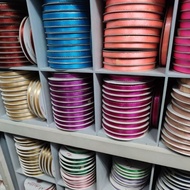 3/8 metallic gold ribbon 50 yards Michelles