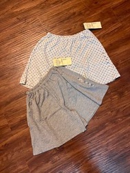 Muji無印良品（2件賣）棉褲裙