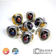 Batu akik antik motif mata ikan pasir intan unik antik kristal