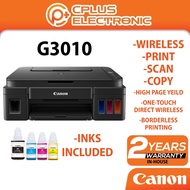 Canon PIXMA G3010 Inkjet Printer | Wireless Print Copy Scanner Borderless Low Cost G 3010