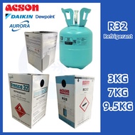 ACSON R32 DAIKIN R32 FRESCO R32 3KG / 9.5KG FOR AIR CONDITIONER