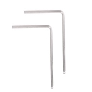 [Ship in 24h] 2 PCS Truss Rod Allen Wrench Tool 4mm / 5mm Ball End for Martin Acoustic Guitar(Silver
