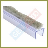 ∆ ✿ ✯ Mohair Clip Seal Mohair Glass Door Feather Mohair Glass Clip Feather Uk Length 2.2 M