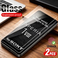 2Pcs Protective Glass for Sony Xperia 1 VIII 1VIII Xperia1VIII 5G XQ-GE54,XQ-GE74,XQ-GE44 6.5" 9H Pr