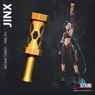 Jinx arcane Torch cosplay accessories