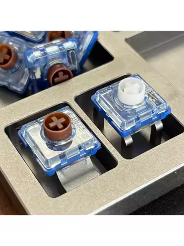 Kailh Deep Sea Silent Low Profile Keyboard Switch for Deep Sea Island Whale Landing MINI 1353Hitbox 