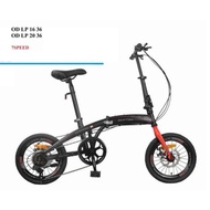 Terlaris Sepeda Lipat Odessy Od-Lp36 16 Inci X 1.50 Inci Remaja-Dewasa