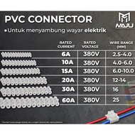 MAJU OPS PVC CONNECTOR / CABLE CONNECTOR 6A/10A/15A/20A/30A/60A