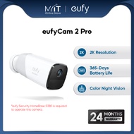 eufy Security, eufyCam 2 Pro Wireless Home Security Add-on Camera, 2K Resolution, Requires HomeBase 