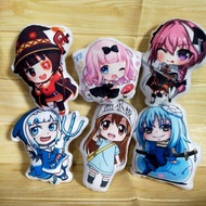 Anime doll plushie mini anime platelet fate grand order konosuba gawr gura rimuru tensura