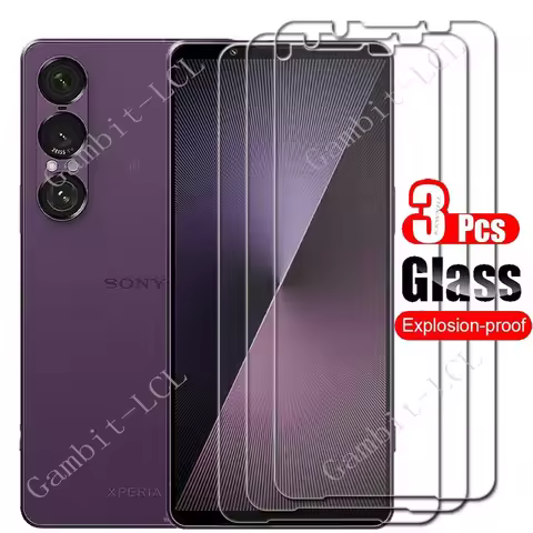1-3PCS Tempered Glass For Sony Xperia 1 VII Protective ON SonyXperia1VII Xperia1VII Xperia1VI 1VI VI