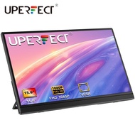 UPERFECT portable monitor for phone 15.6inch IPS 1080P 60HZ VESA with stand mini monitor 1200:1