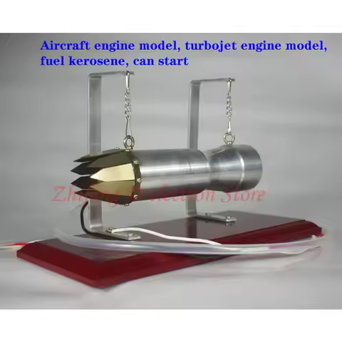 Engine model, jet engine model，turbojet engine model, can start