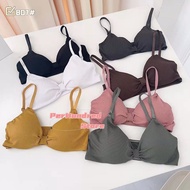 Korean Bowknot Bra Non wire for woman inside a tube top suspenders summer sexy