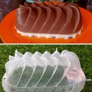 Oval patterned jelly/puding mold