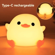 Star Home~DUCK Touchlight LED Night Light Portable Mini Cute Study Reading/Timing Sleep Bedside Room
