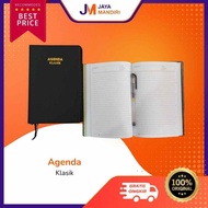 Classic Agenda 200 Page Agenda Book – Office Agenda Book and Daily Notes