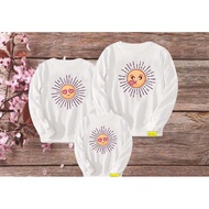 Thick cotton long-sleeved family shirt in all sizes 8-100kg (video shot on any product at the factor